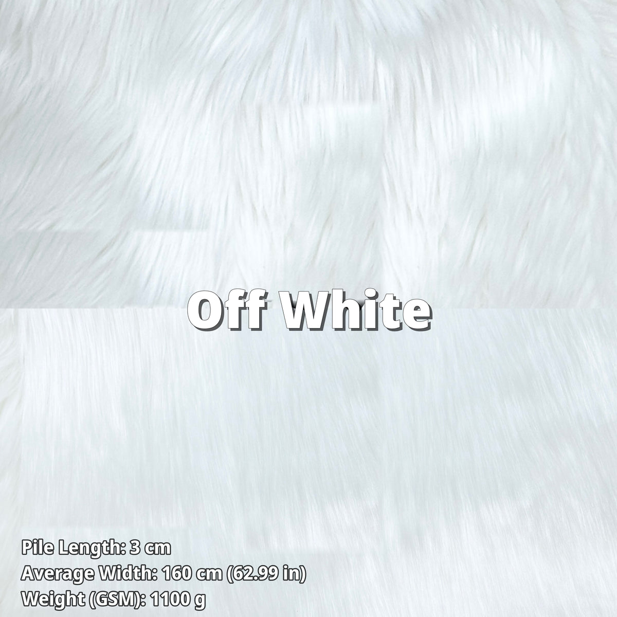 35mm Soft Smooth Drape Faux Fur Fabric