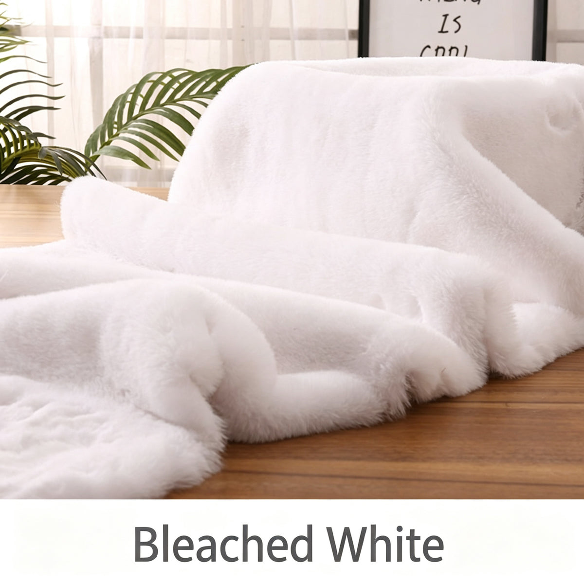 5mm Ultra-Short Smooth Faux Rabbit Fur Fabric