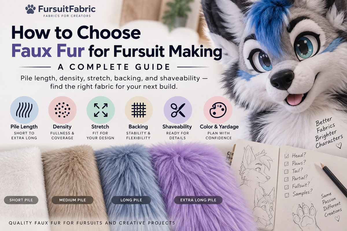 How to Choose Faux Fur for Fursuit Making: A Complete Guide