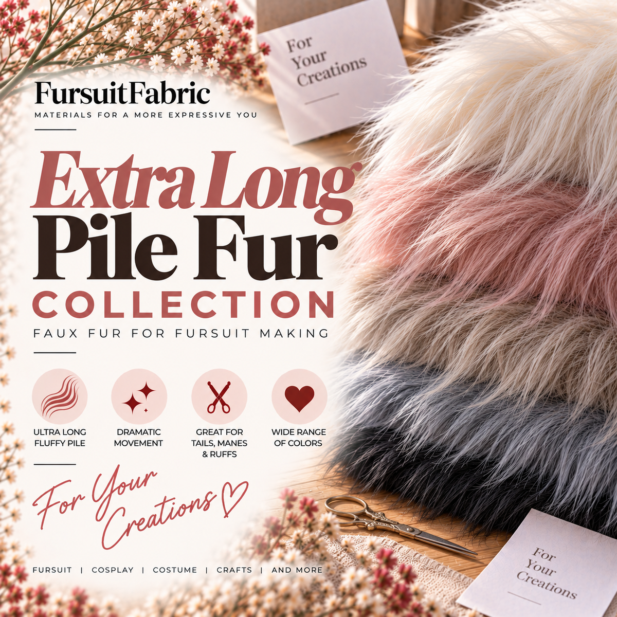 Extra Long Pile Fur