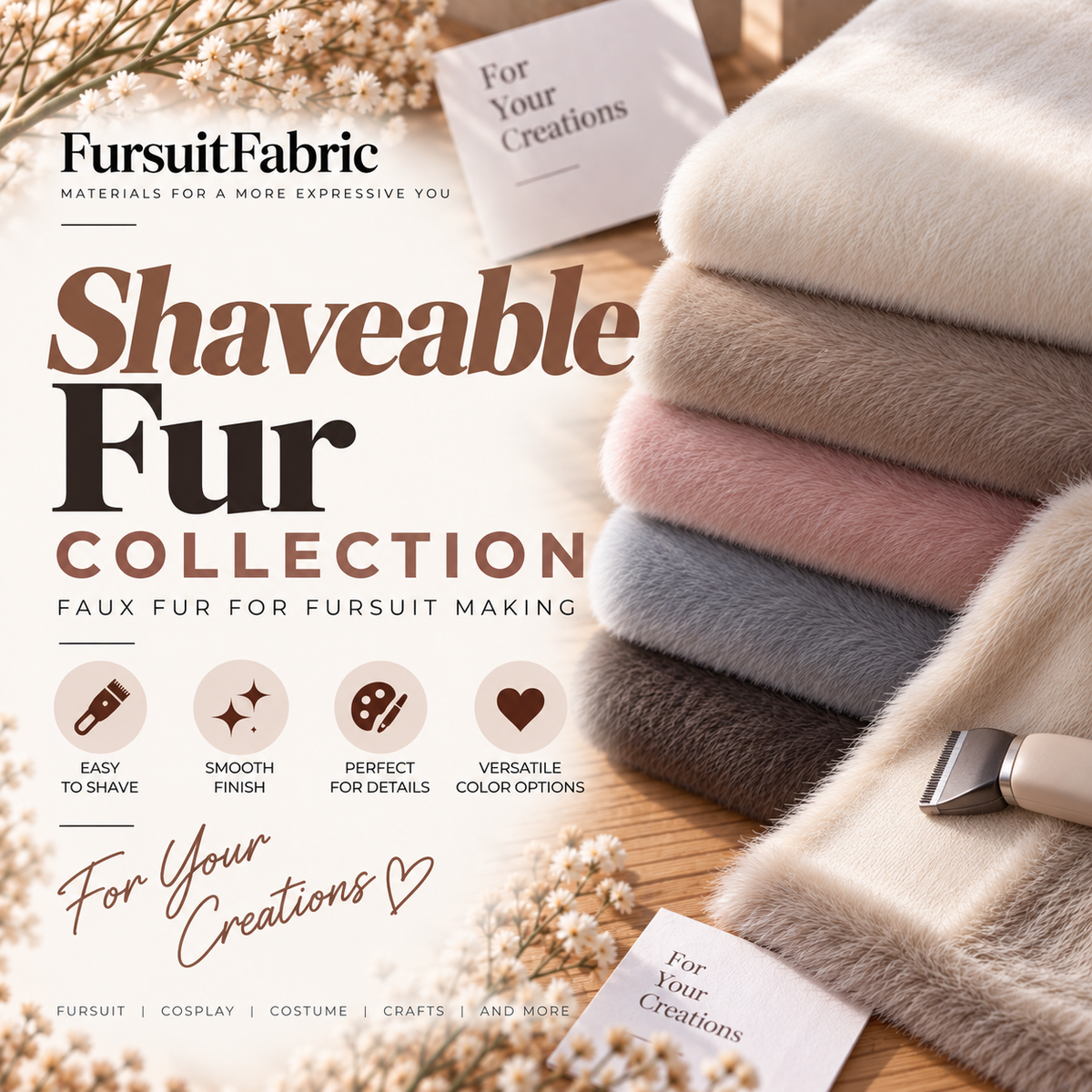 Shaveable Fur